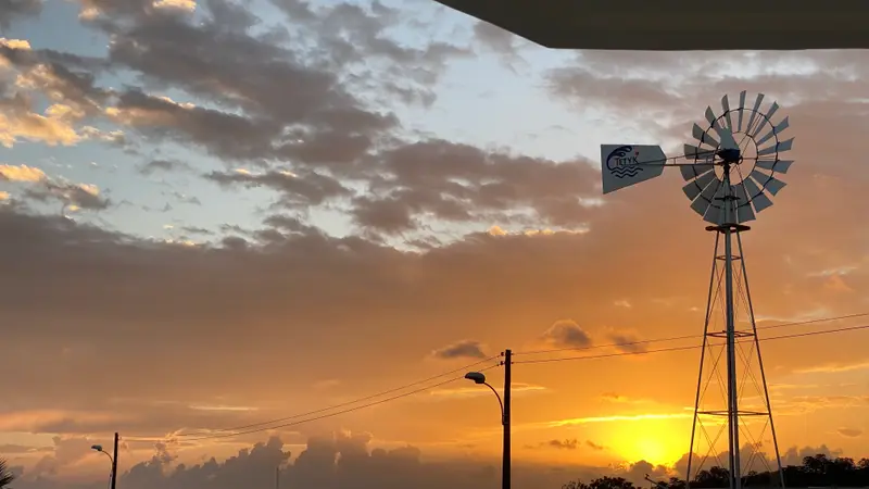 Sunrise this morning.
