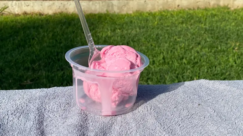 Yes there is ice cream available.