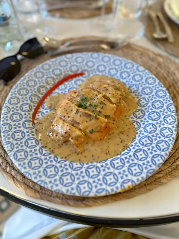 Laura’s Main - Chicken Breast with Sweet Mustard Sauce